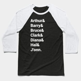 Names of Justice Baseball T-Shirt
